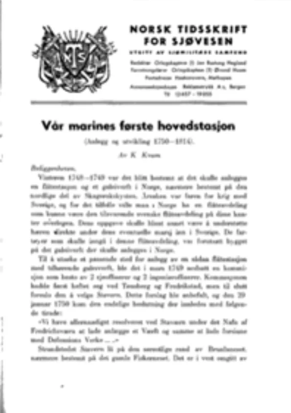 Forside for Norsk Tidsskrift for Sjøvesen 1968/05