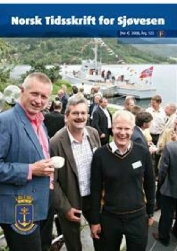 Forside for Norsk Tidsskrift for Sjøvesen 2008/04