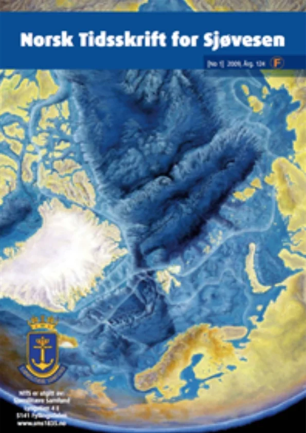 Forside for Norsk Tidsskrift for Sjøvesen 2009/01