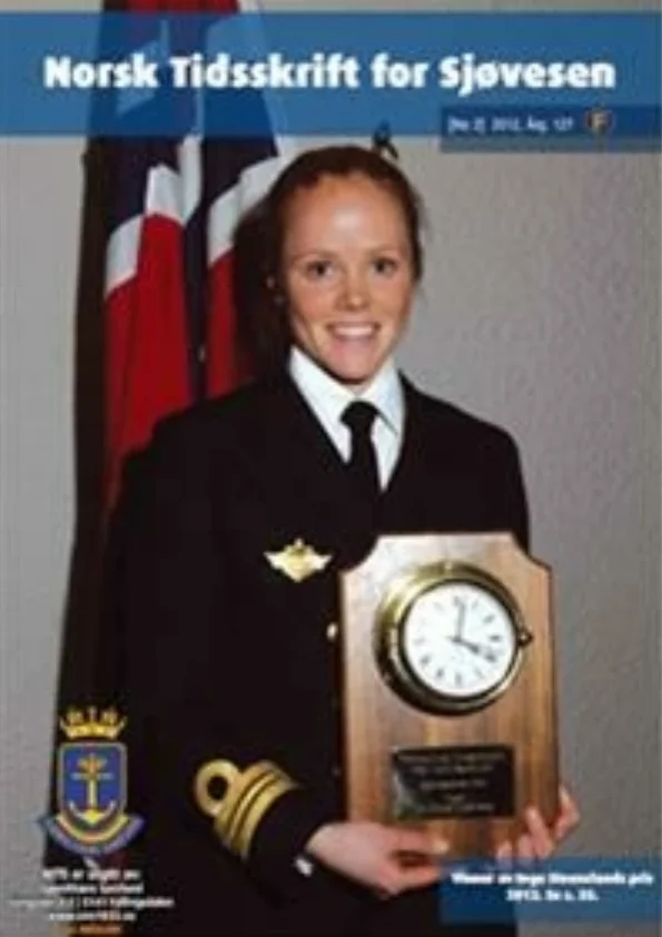 Forside for Norsk Tidsskrift for Sjøvesen 2012/02