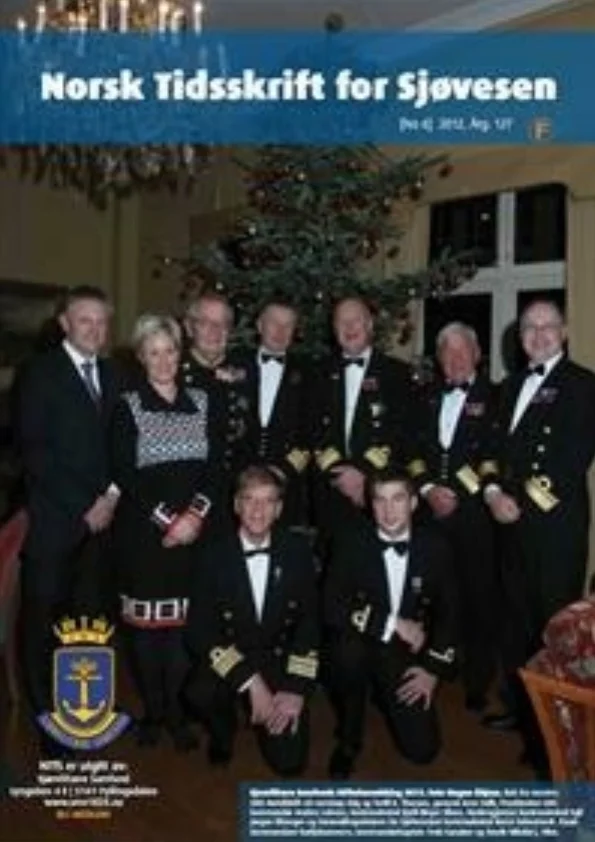 Forside for Norsk Tidsskrift for Sjøvesen 2012/06