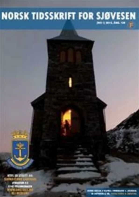Forside for Norsk Tidsskrift for Sjøvesen 2013/01