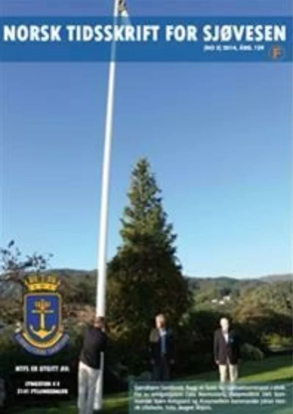 Forside for Norsk Tidsskrift for Sjøvesen 2014/05