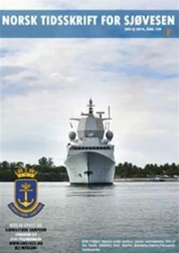 Forside for Norsk Tidsskrift for Sjøvesen 2014/06