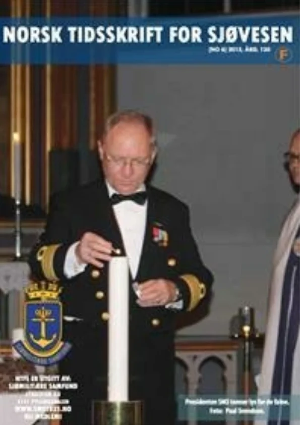 Forside for Norsk Tidsskrift for Sjøvesen 2015/06