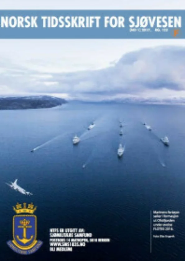 Forside for Norsk Tidsskrift for Sjøvesen 2017/01