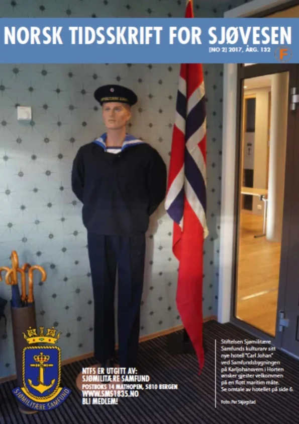 Forside for Norsk Tidsskrift for Sjøvesen 2017/02