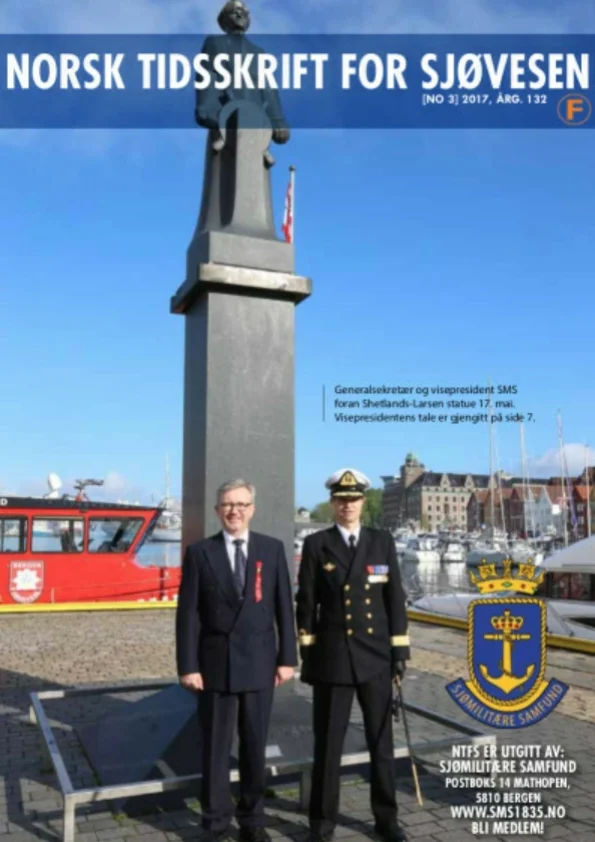 Forside for Norsk Tidsskrift for Sjøvesen 2017/03
