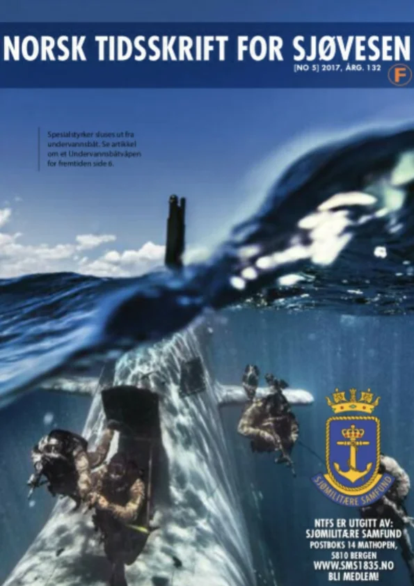 Forside for Norsk Tidsskrift for Sjøvesen 2017/05