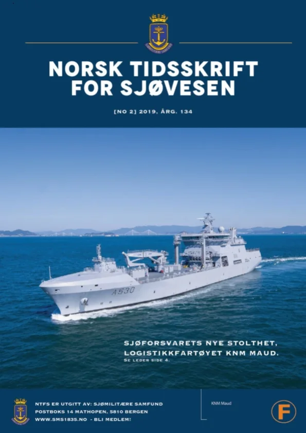 Forside for Norsk Tidsskrift for Sjøvesen 2019/02