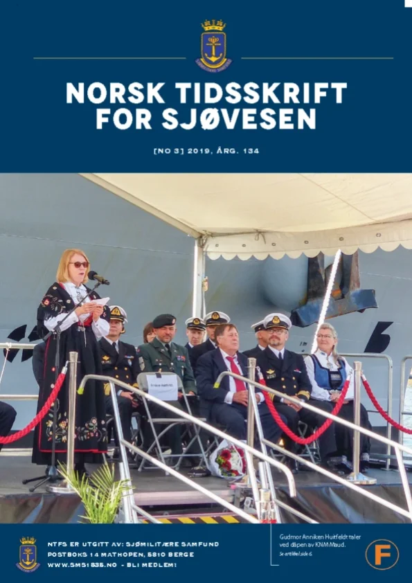 Forside for Norsk Tidsskrift for Sjøvesen 2019/03