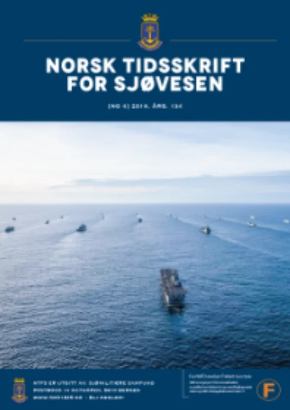Forside for Norsk Tidsskrift for Sjøvesen 2019/04