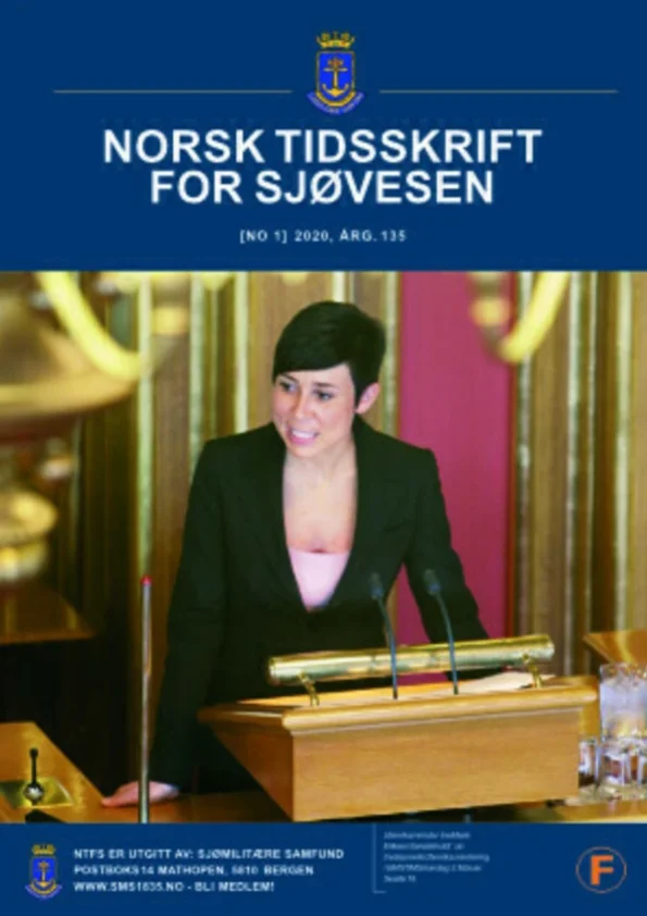 Forside for Norsk Tidsskrift for Sjøvesen 2020/01