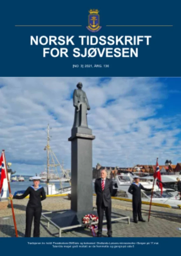 Forside for Norsk Tidsskrift for Sjøvesen 2021/03