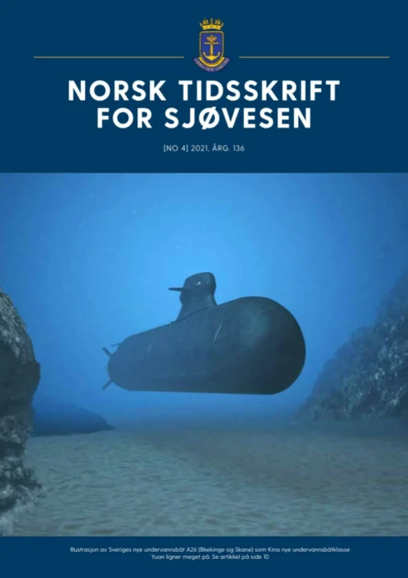 Forside for Norsk Tidsskrift for Sjøvesen 2021/04