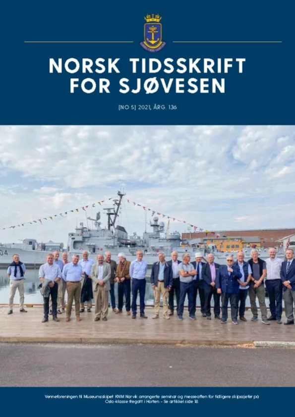 Forside for Norsk Tidsskrift for Sjøvesen 2021/05