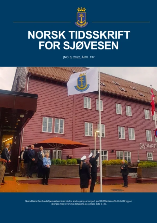 Forside for Norsk Tidsskrift for Sjøvesen 2022/05