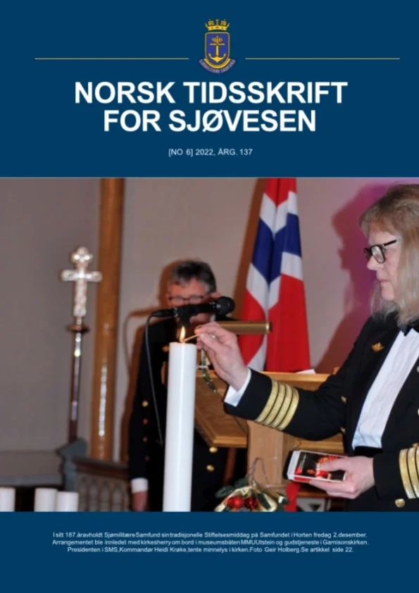 Forside for Norsk Tidsskrift for Sjøvesen 2022/06