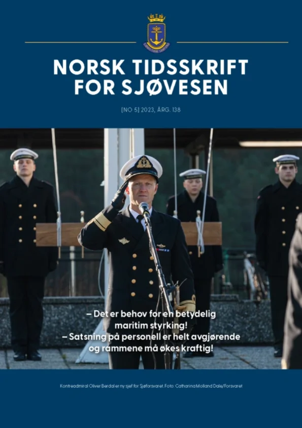 Forside for Norsk Tidsskrift for Sjøvesen 2023/05