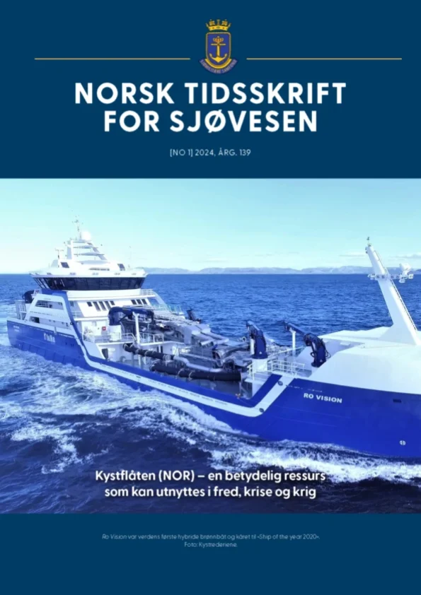 Forside for Norsk Tidsskrift for Sjøvesen 2024/01