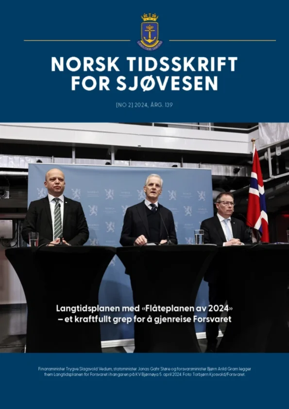 Forside for Norsk Tidsskrift for Sjøvesen 2024/02