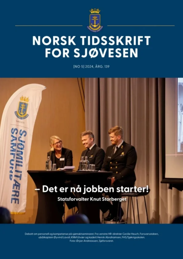 Forside for Norsk Tidsskrift for Sjøvesen 2024/05