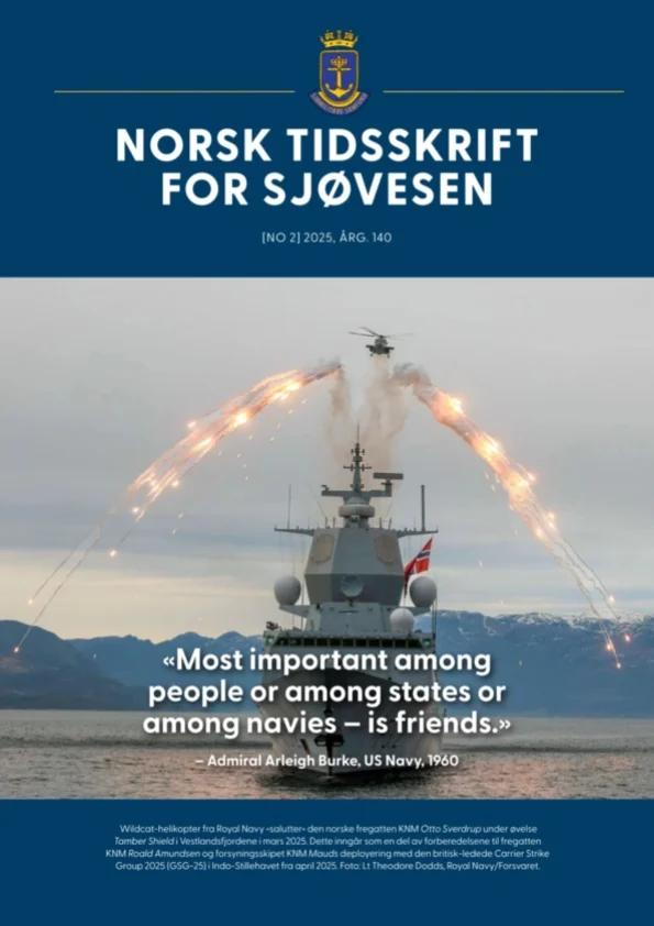 Forside for Norsk Tidsskrift for Sjøvesen 2025/02