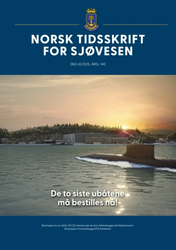 Forside for Norsk Tidsskrift for Sjøvesen 2025/06