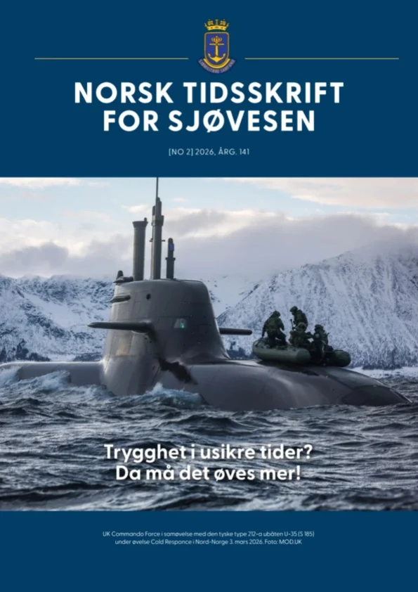 Forside for Norsk Tidsskrift for Sjøvesen 2026/02